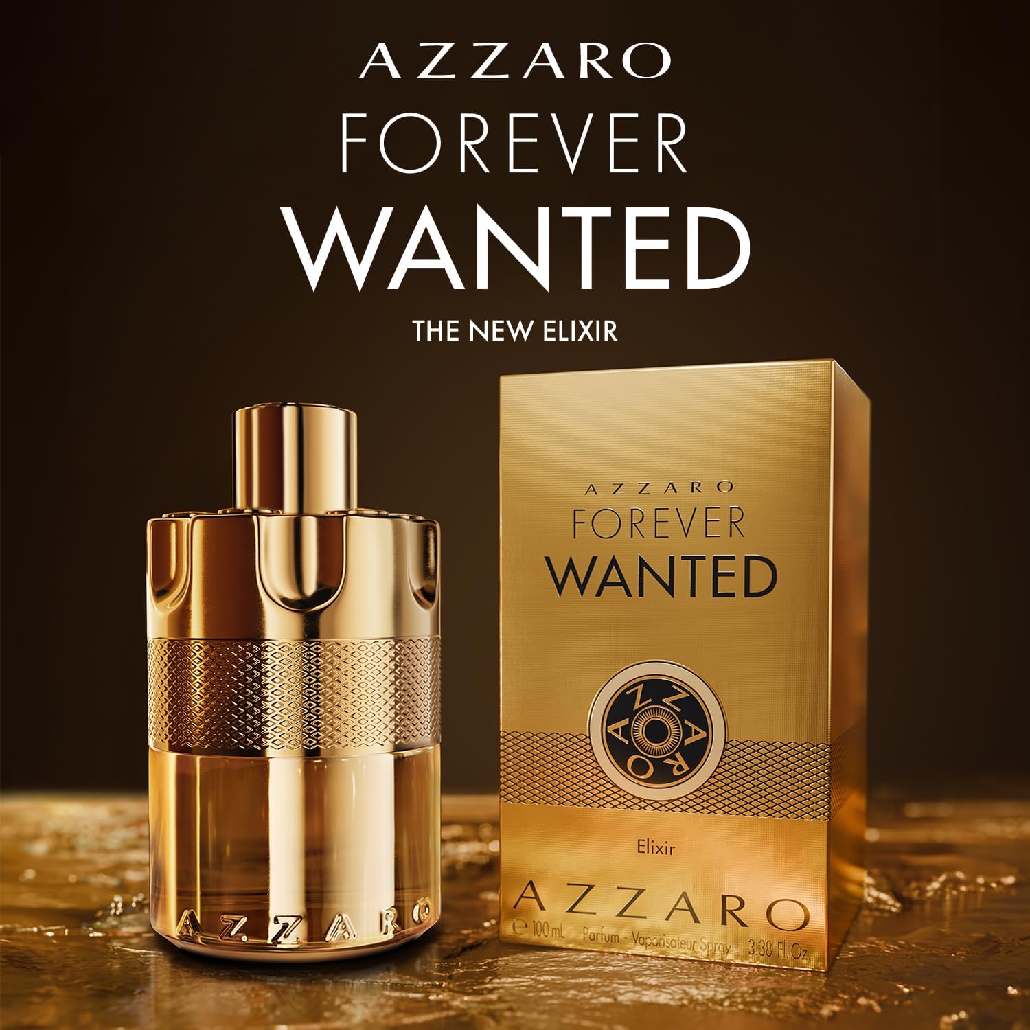 Azzaro Forever Wanted Elixir - The Most Wanted Parfum for Men 100ML
